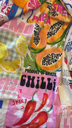 NL vacation print skirt
