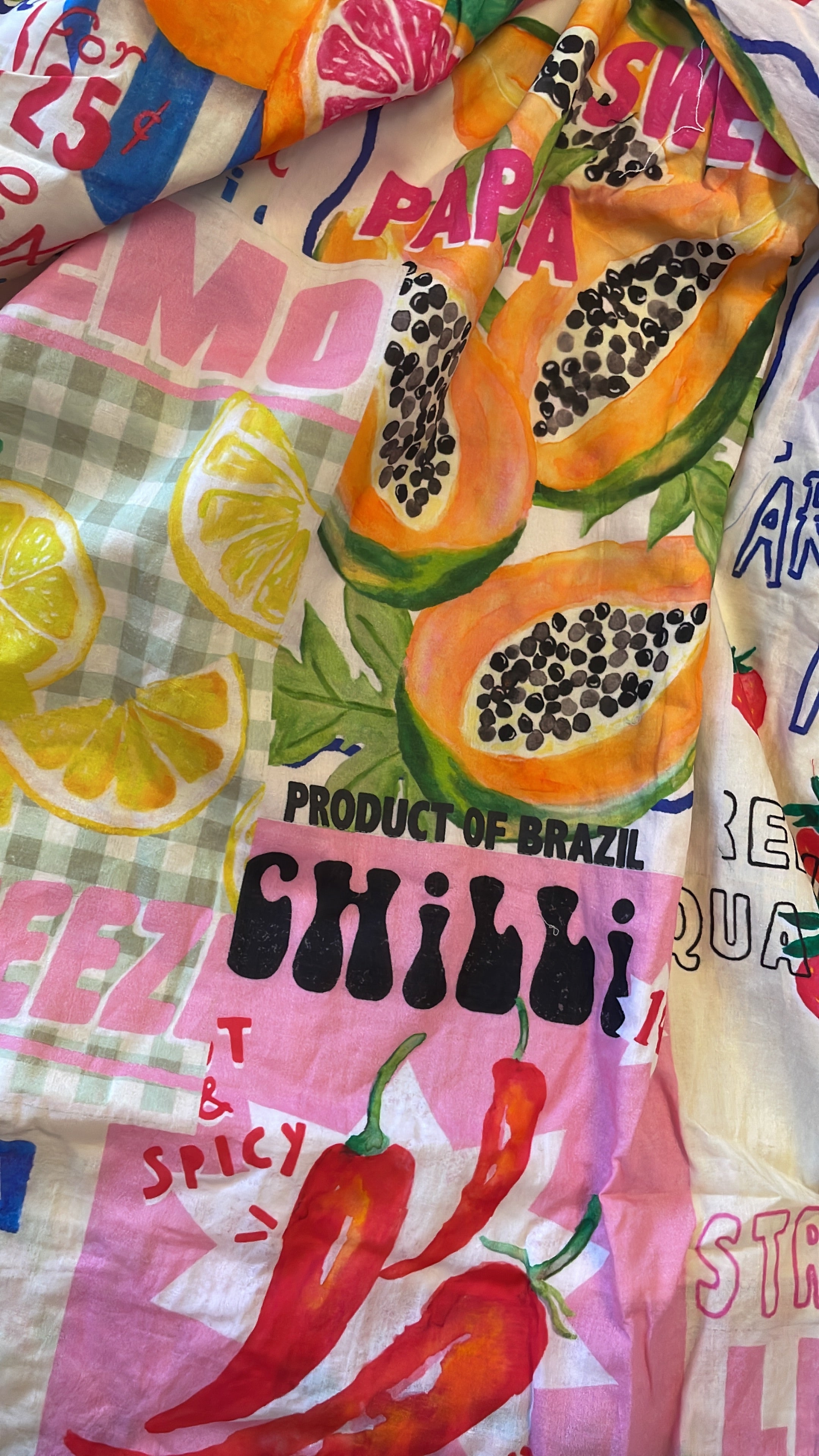 NL vacation print skirt