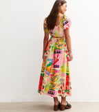 NL vacation print skirt