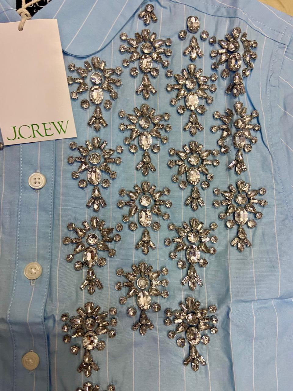 JC Embellished cotton shirt