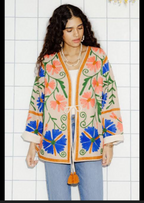 PRD Beige Linen Cotton All Season Jacket