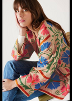 PRD Beige Linen Cotton All Season Jacket