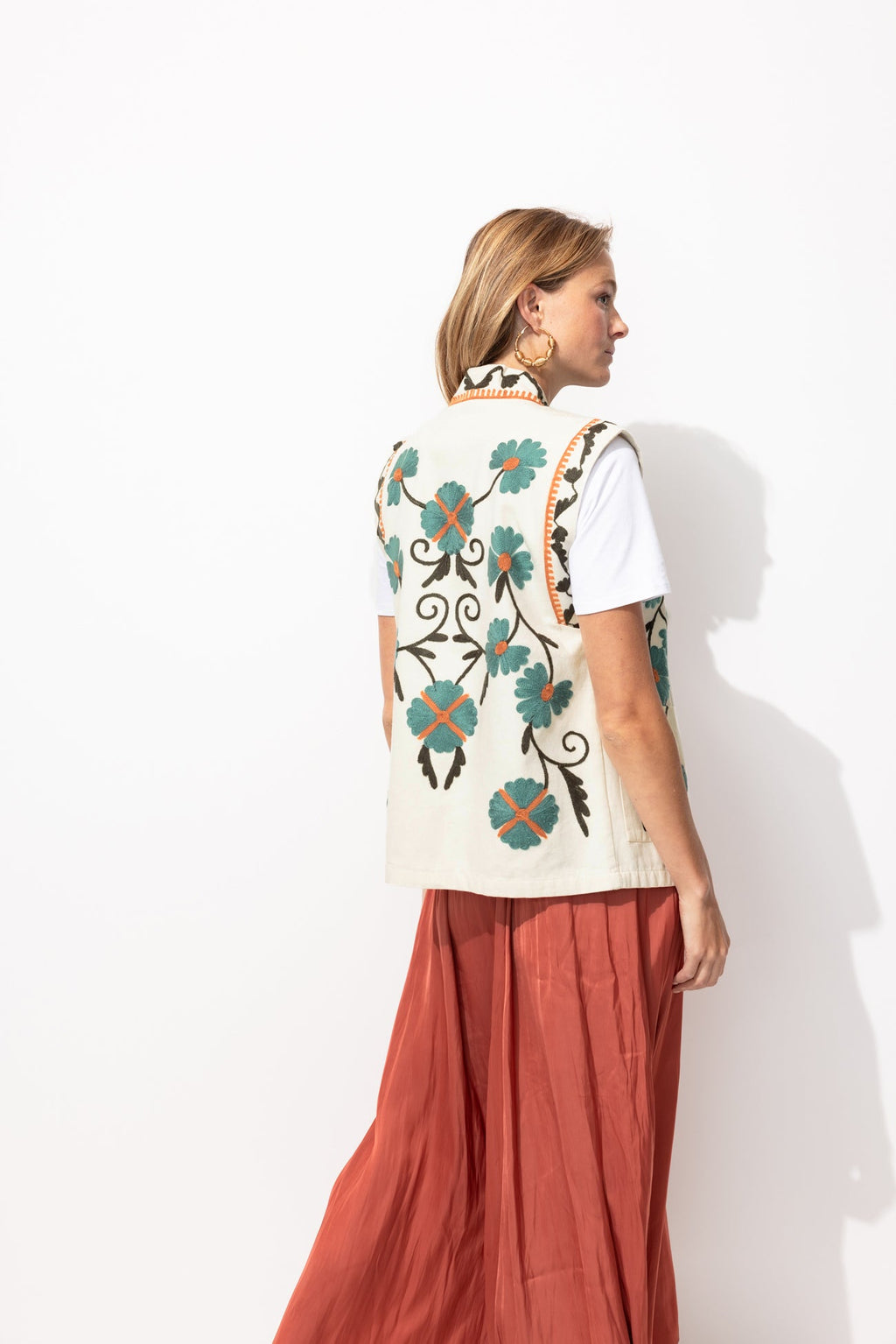 PRD Cotton All Season Vest Embroideried