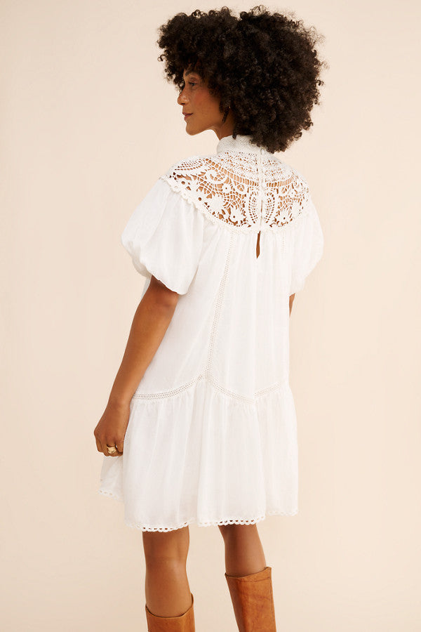 ANT White cutwork Dress