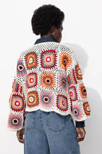PRD Cotton Crochet Jacket All Season