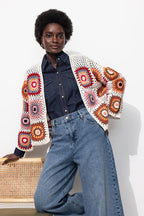 PRD Cotton Crochet Jacket All Season