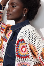 PRD Cotton Crochet Jacket All Season
