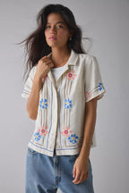 LVS Linen Embroideried Shirt
