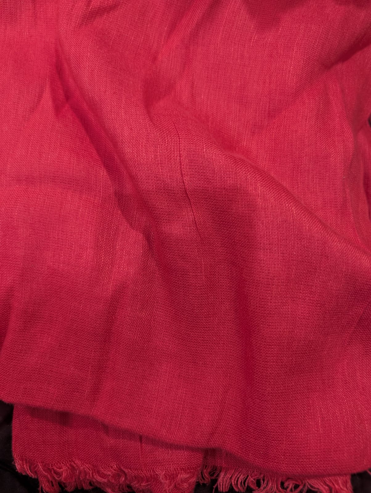 Pure linen scarf - 2 color options